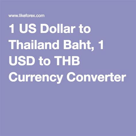 currency converter thailand to usd